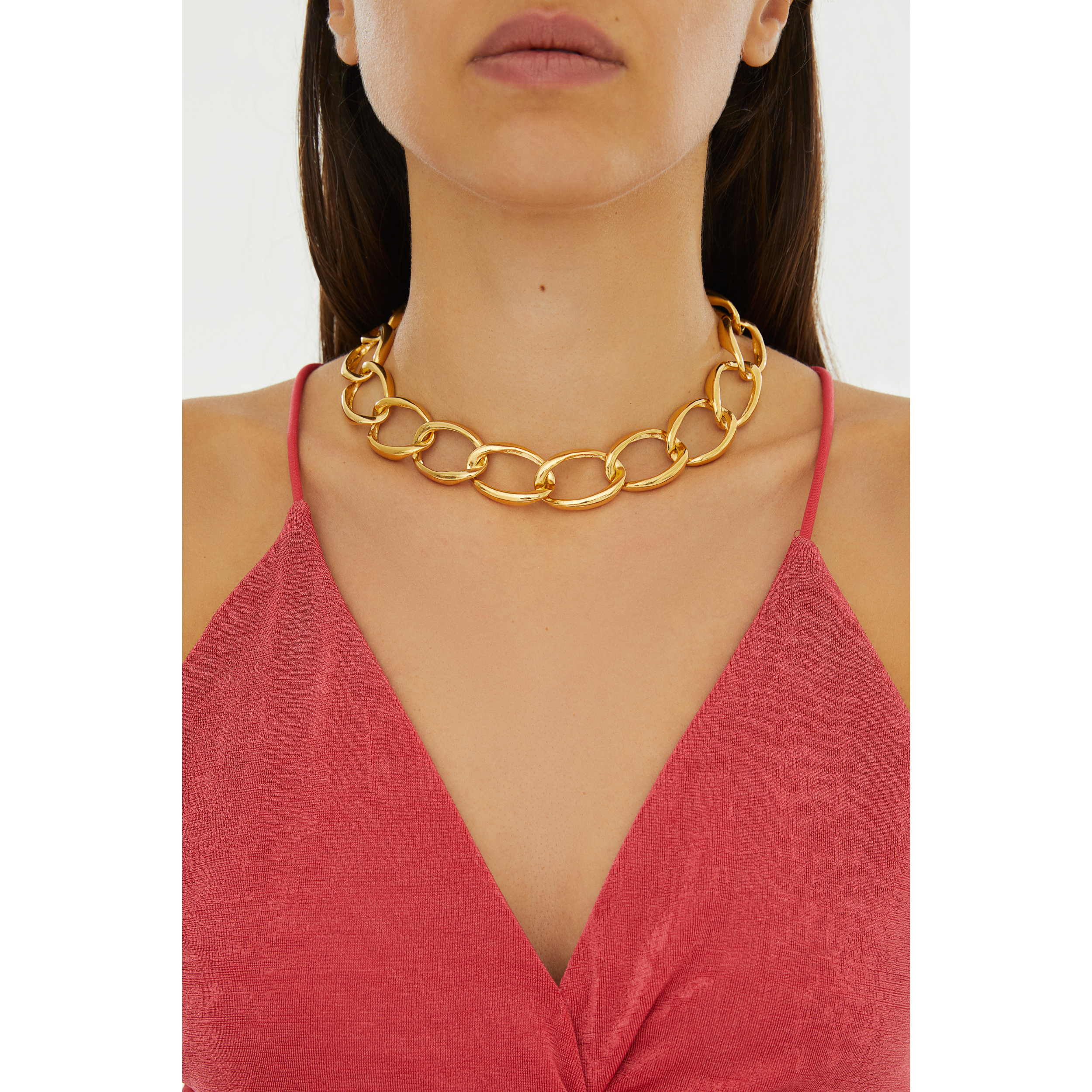 Maison Soula-Nyx Chain Necklace Thin Chains-Necklace-3-milagron.live