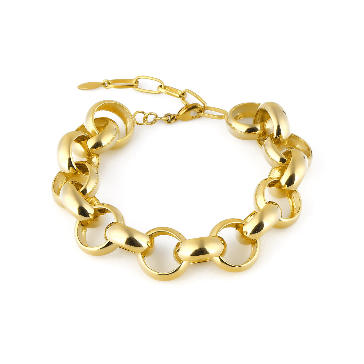 Maison Soula-Gaia Chain Bracelet Large Chains-1-milagron.live
