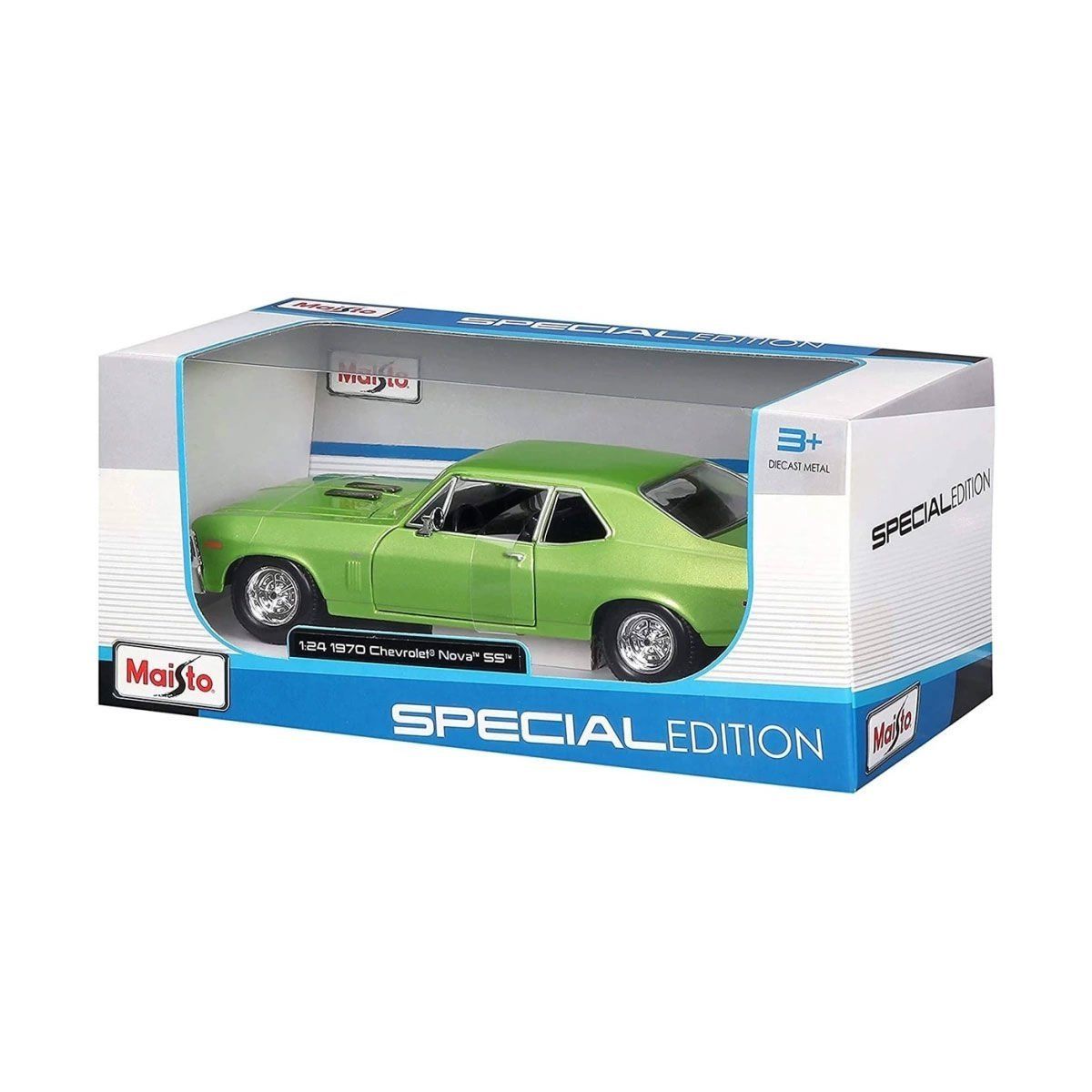 Maisto-Chevrolet Nova Ss 1970 Model Araba-Model Arabalar-1-milagron.live