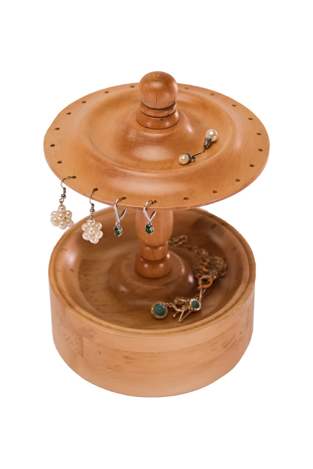 Massello Design-Carousel Ahşap Takı Standı-Takı Standı-2-milagron.live