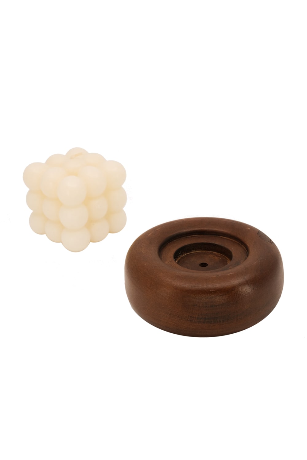 Massello Design-Ruota Ahşap T-light Mumluk-Mumluk & Şamdan-5-milagron.live
