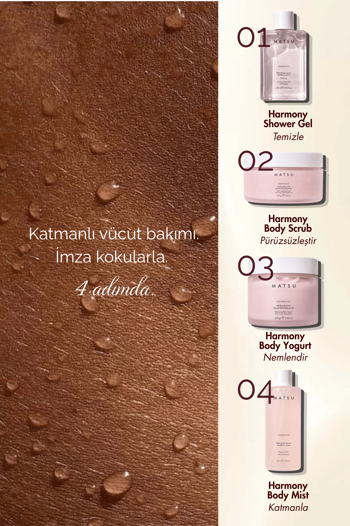 Harmony Çiçeksi Aromatik Duş Jeli
