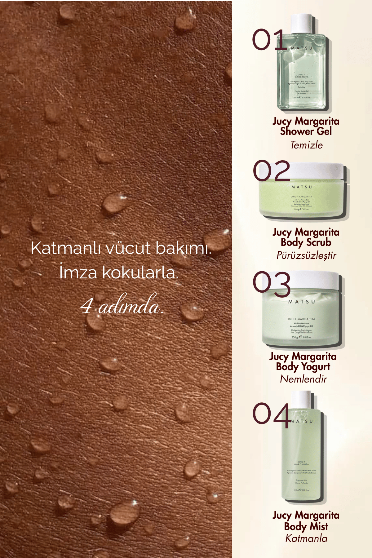 Juicy Margarita Narenciyeli Aromatik Duş Jeli