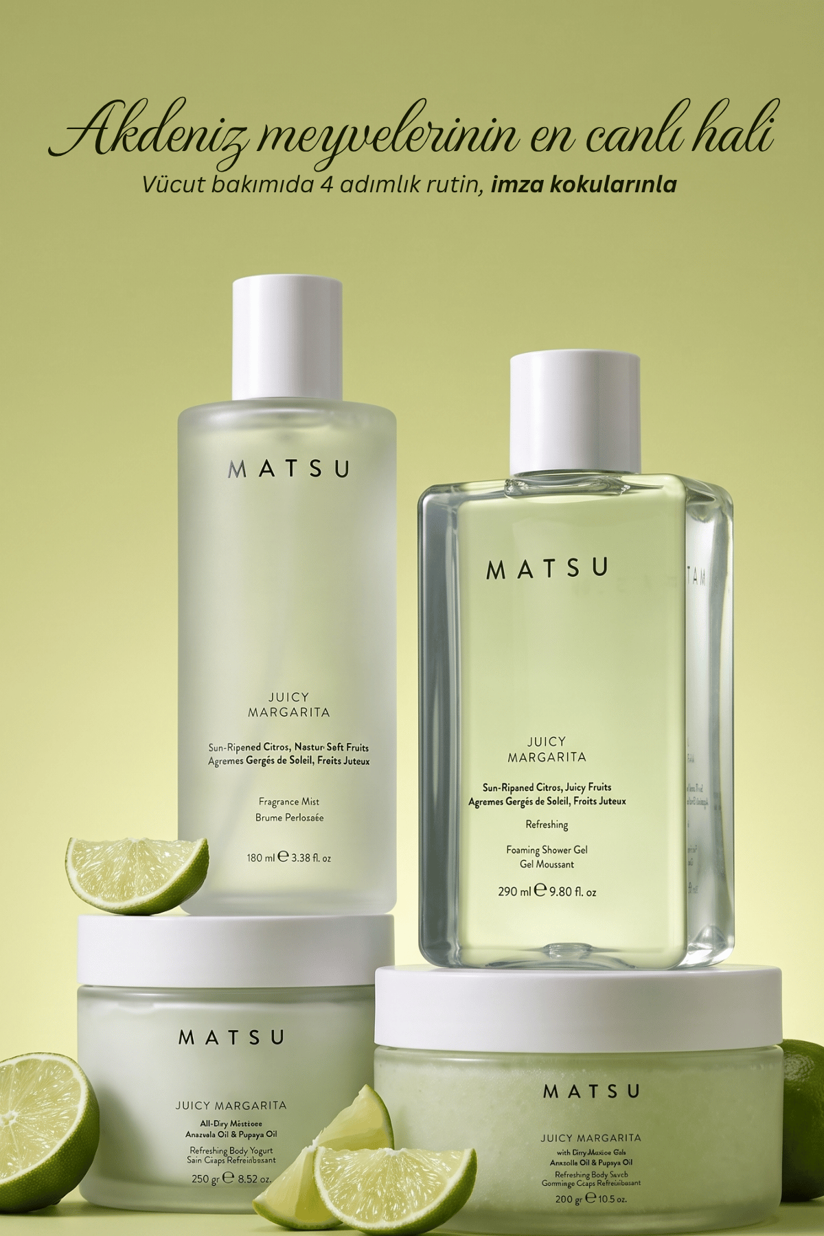 Juicy Margarita Narenciyeli Aromatik Duş Jeli