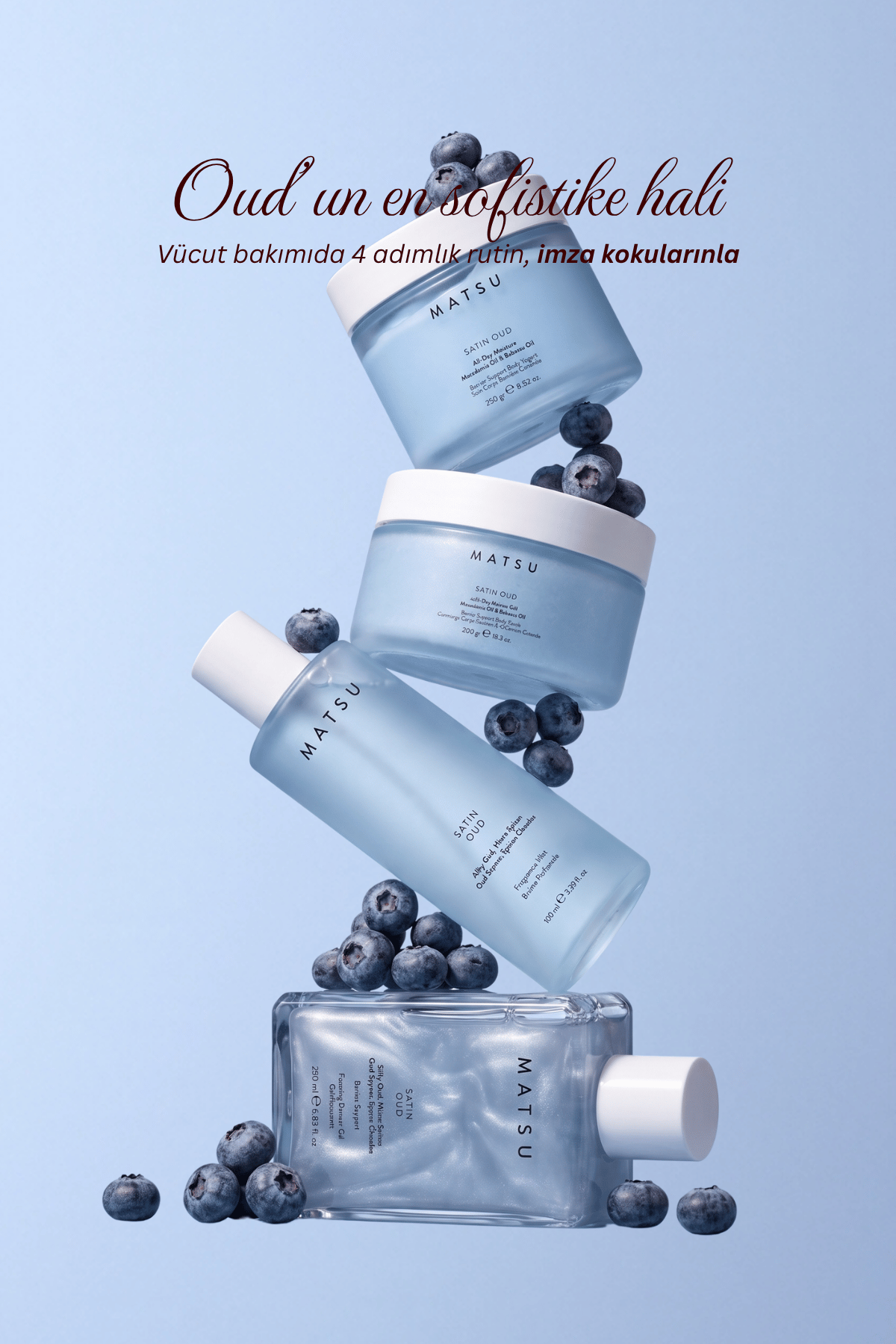 Satin Oud Odunsu Vücut Misti