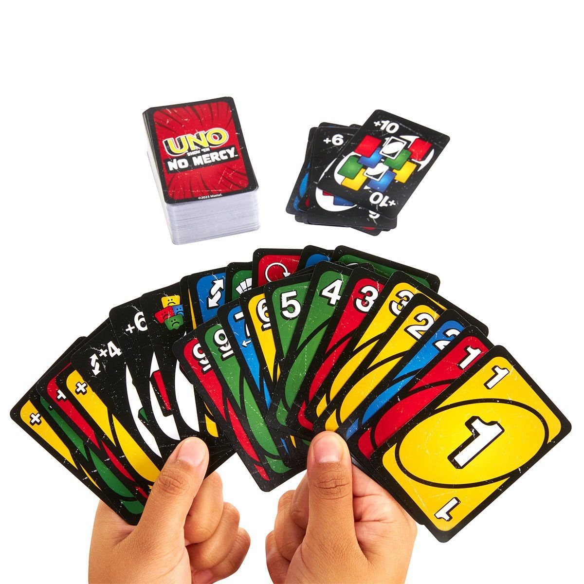 Mattel-Hwv18 Uno No Mercy Kartlar +7 Yaş-Kutu Oyunları-4-milagron.live