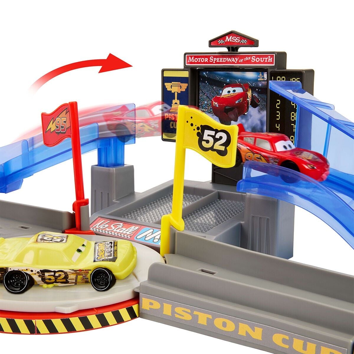 Jhl42 Cars Piston Kupası Akrobasi Hız Pisti Oyun Seti