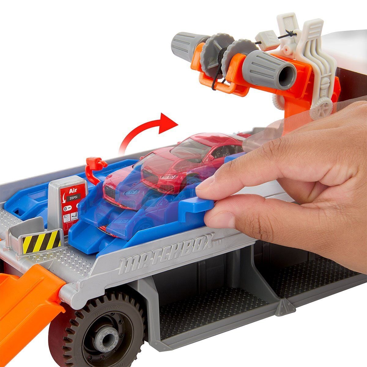 Hry43 Matchbox Aksiyon Sürücüleri - Çekici Ve Tamir Kamyonu