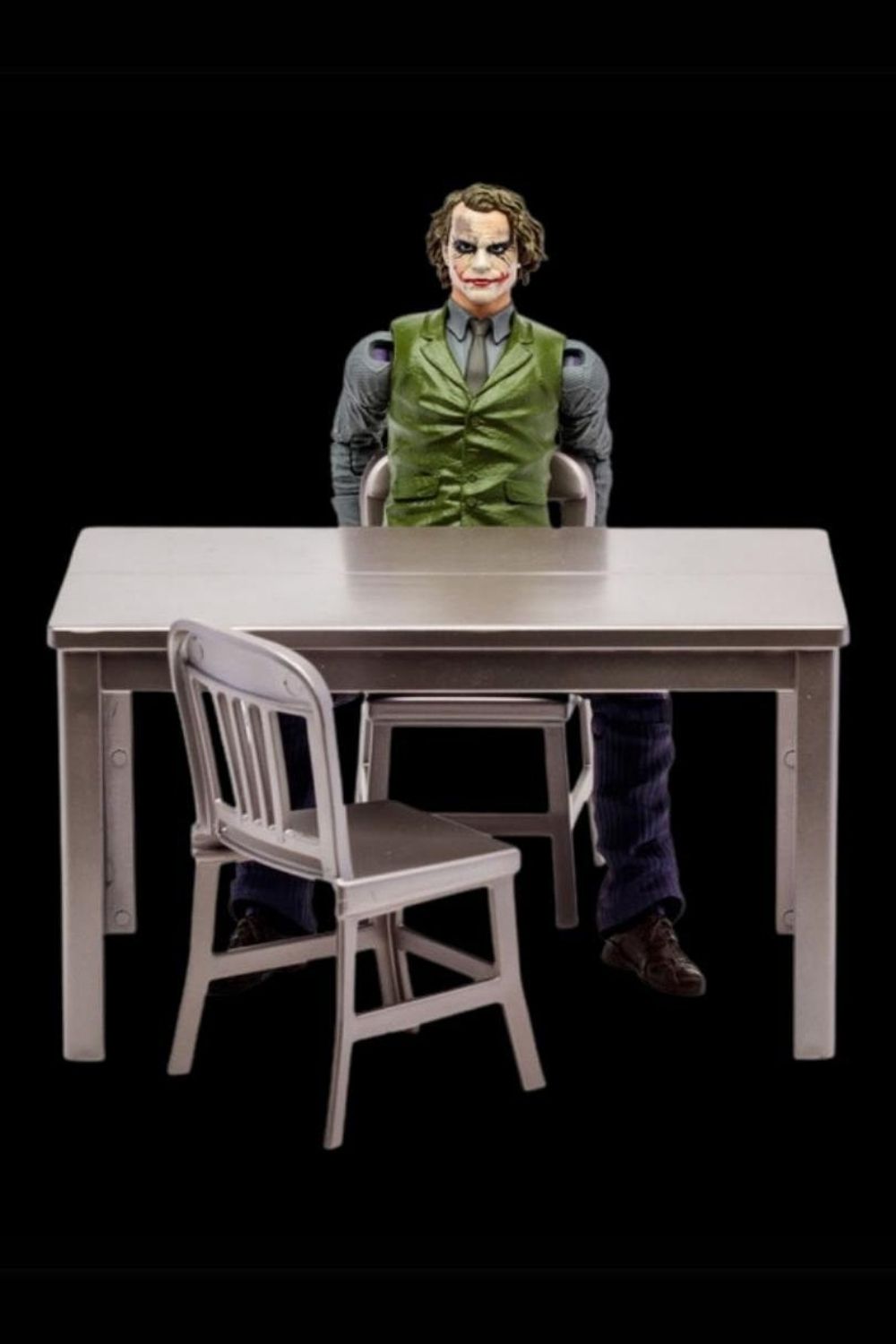 McFarlane Toys-Batman: The Dark Night - The Joker Interrogation Room Gold Label Figür Seti-Figürler-2-milagron.live