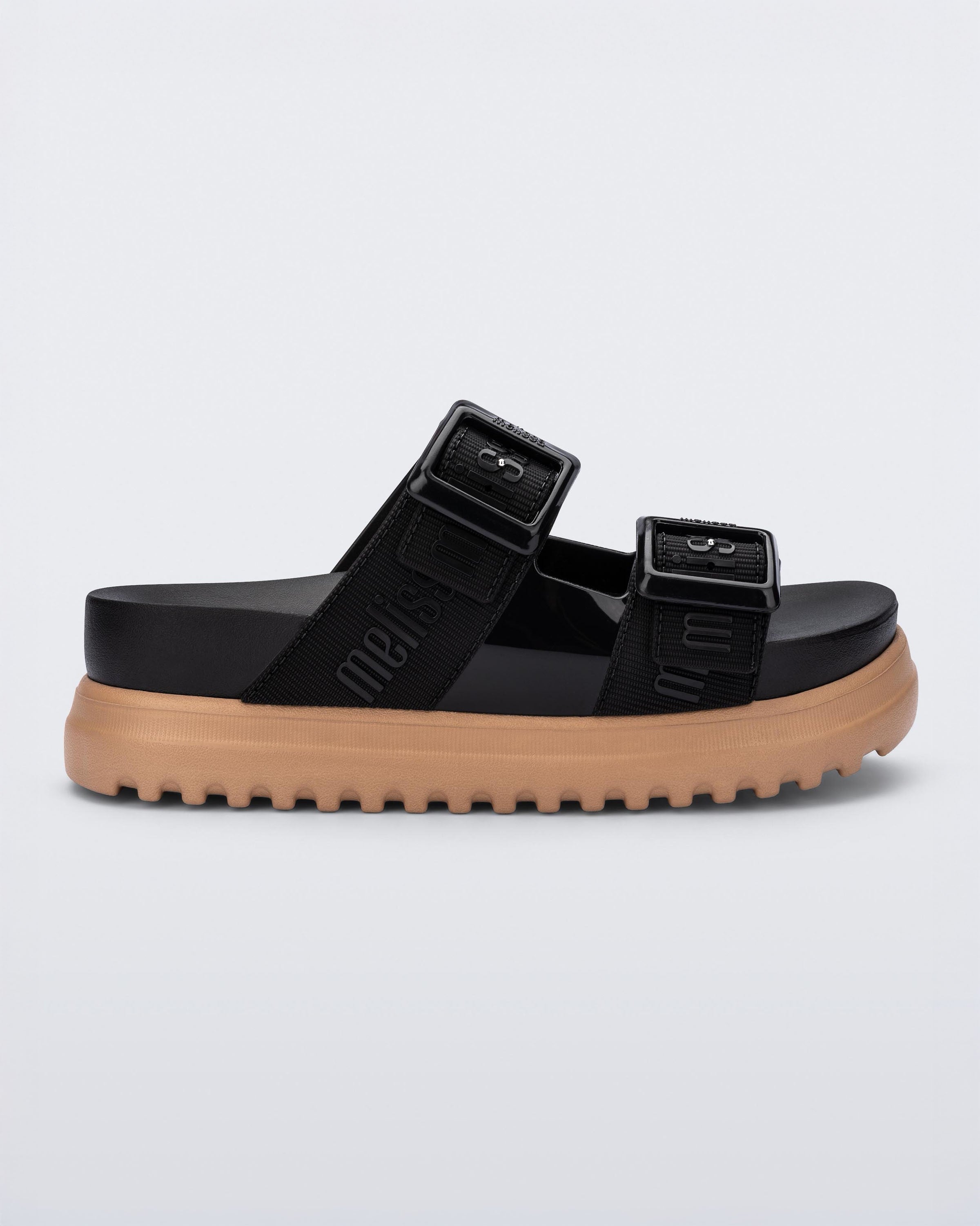 Melissa-Cozy M Lover Platform Kalın Tabanlı Tokalı Terlik-Sandalet & Terlik-1-milagron.live