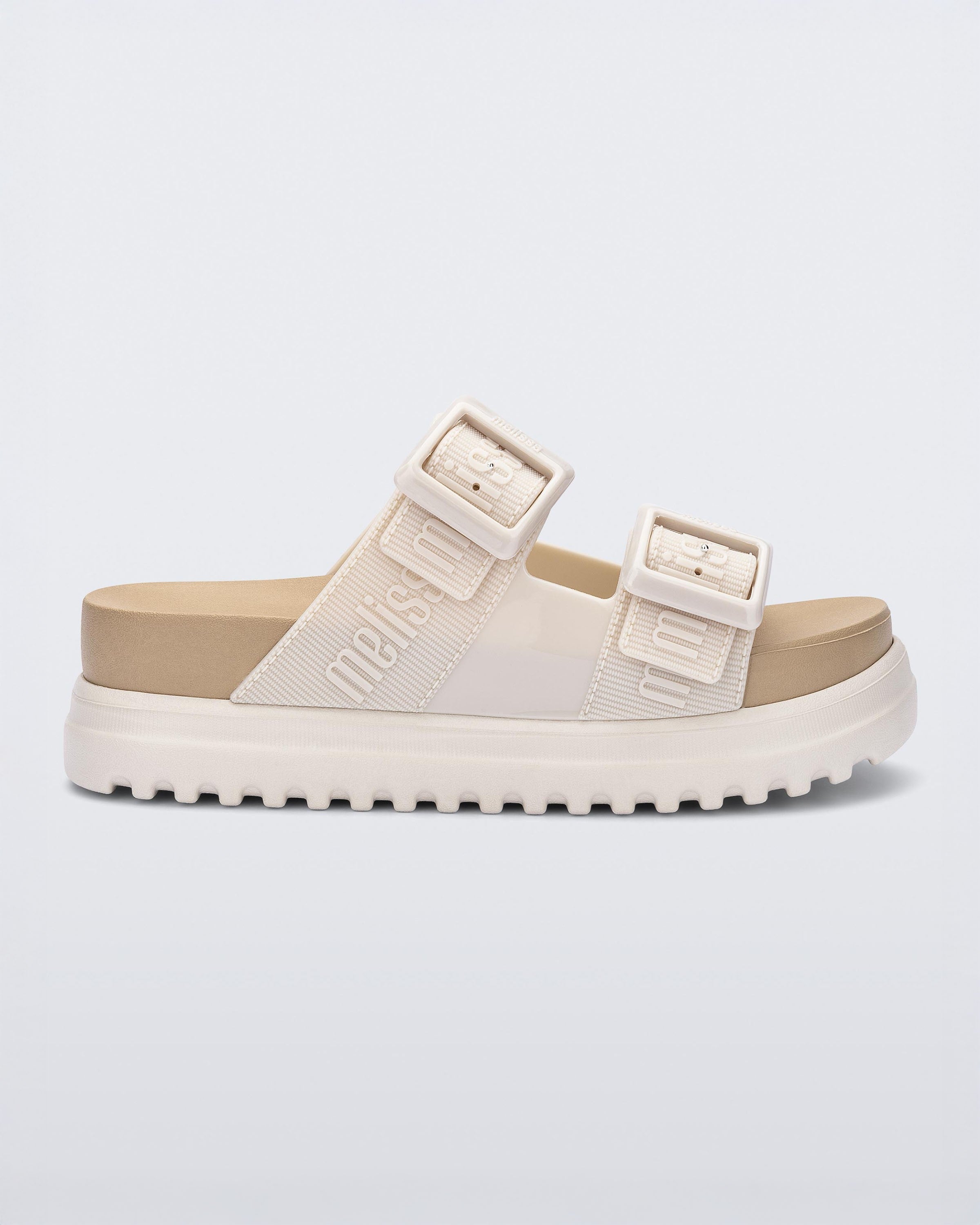 Melissa-Cozy M Lover Platform Kalın Tabanlı Tokalı Terlik-Sandalet & Terlik-1-milagron.live