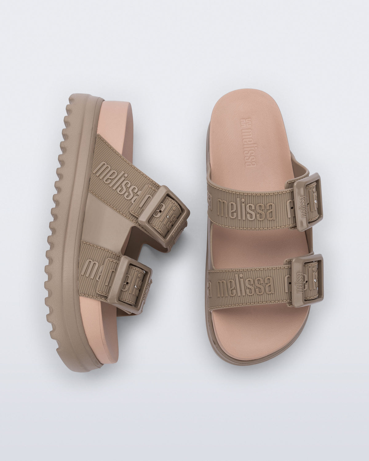 Melissa-Cozy M Lover Platform Kalın Tabanlı Tokalı Terlik-Sandalet & Terlik-3-milagron.live