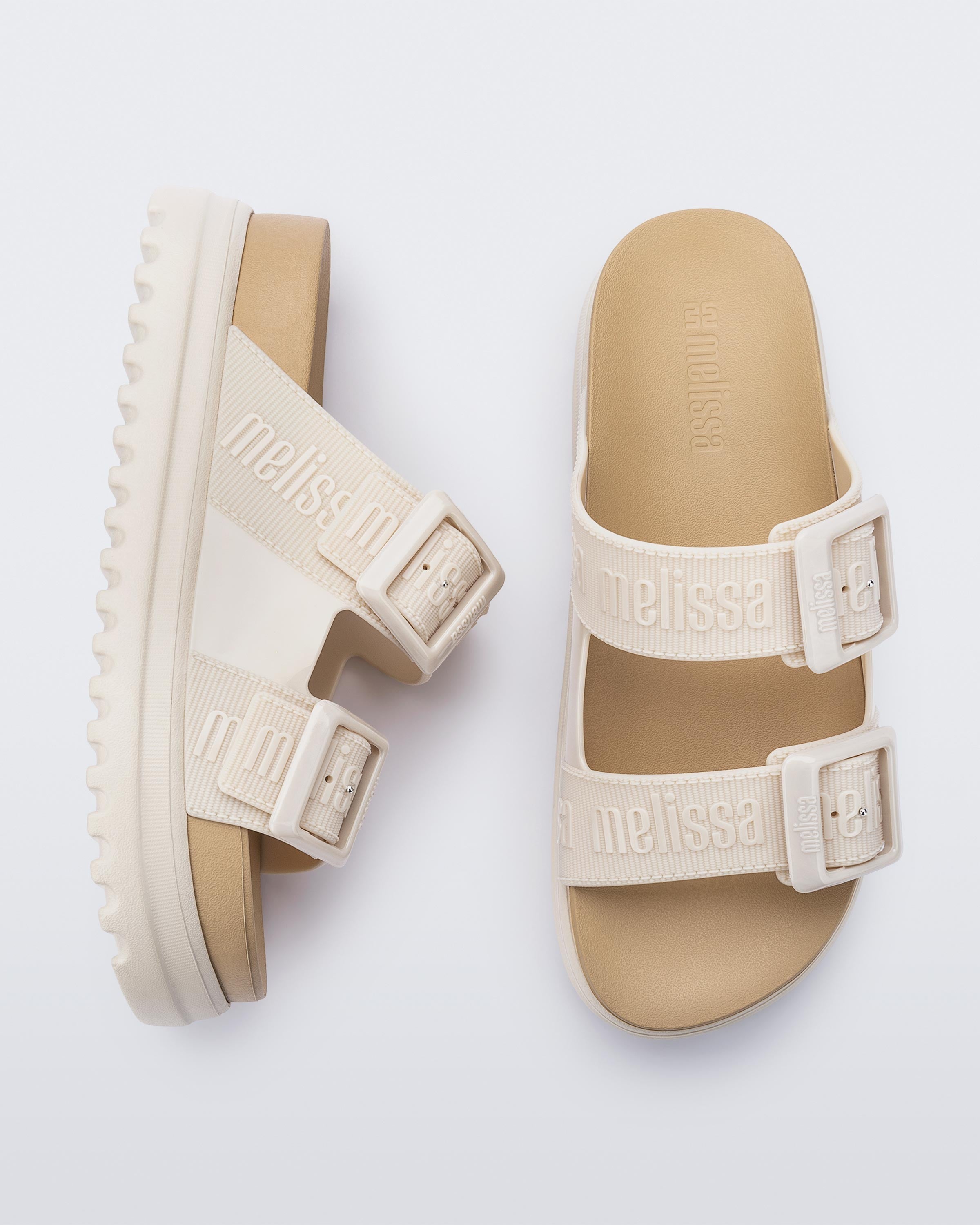 Melissa-Cozy M Lover Platform Kalın Tabanlı Tokalı Terlik-Sandalet & Terlik-3-milagron.live