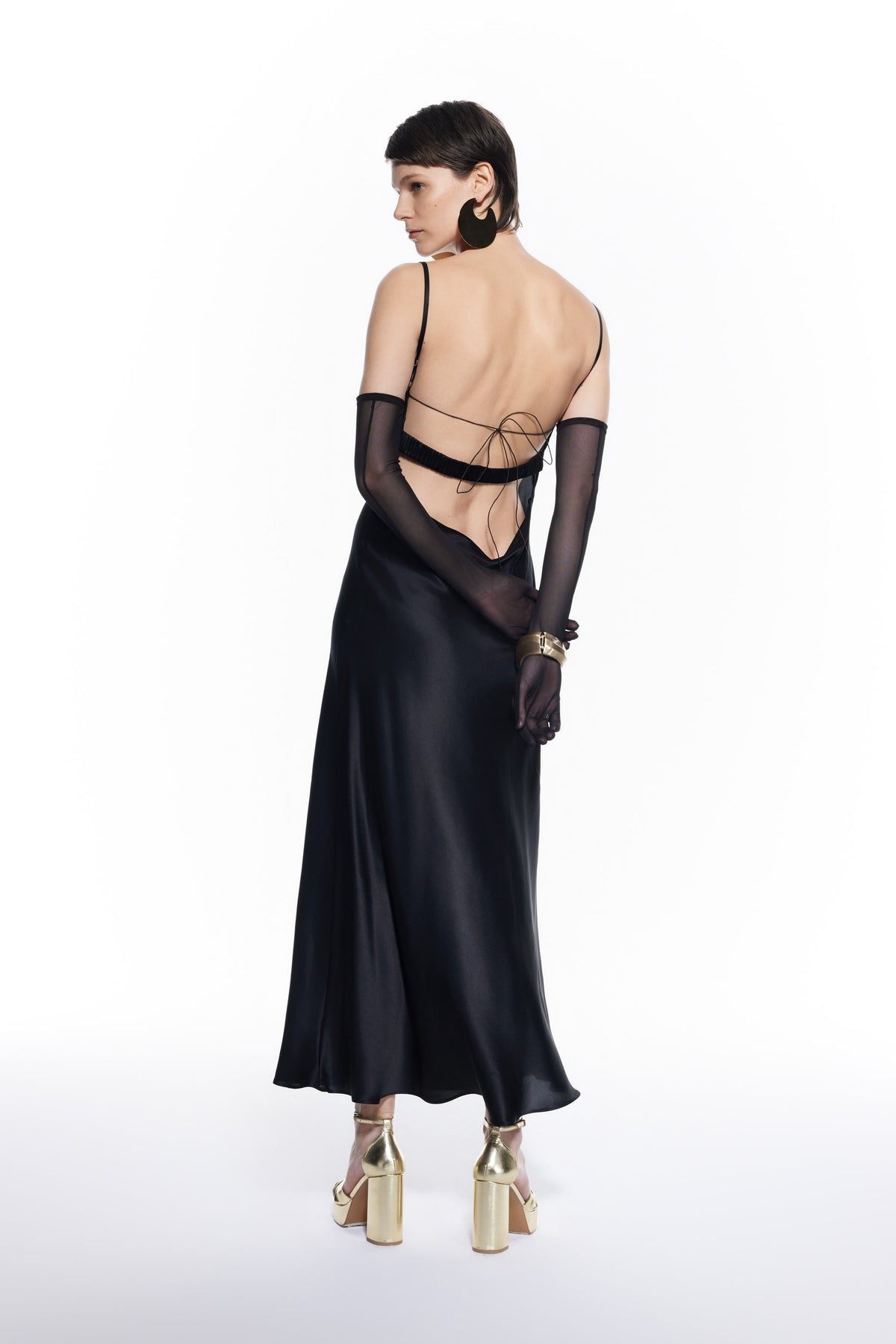Mers Silk-Lea Silk Dress-5-milagron.live