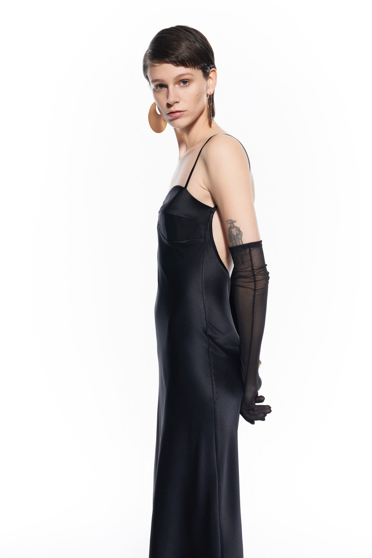 Mers Silk-Tifata Silk Dress-2-milagron.live