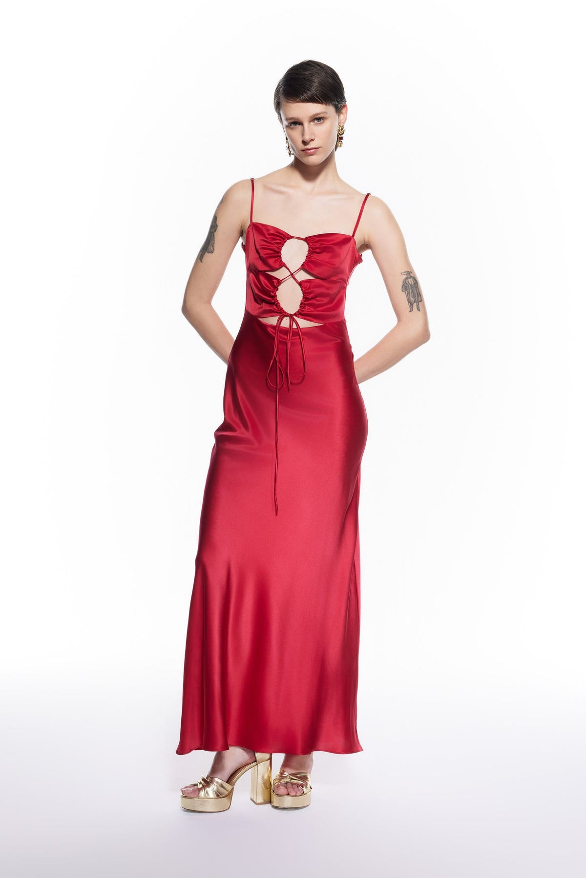 Mers Silk-Zoe Silk Dress-3-milagron.live