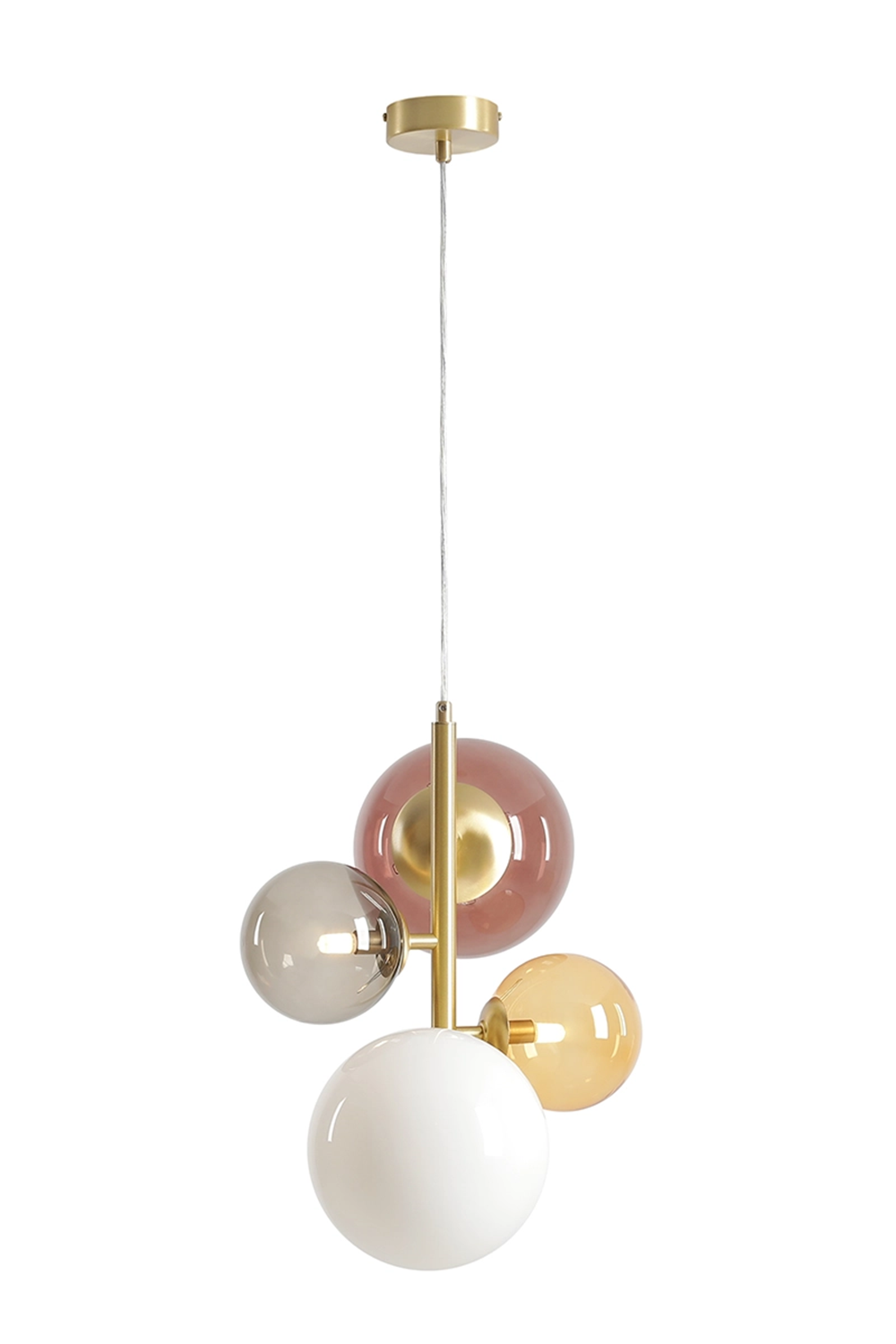 Metanoya Lighting-Floral Sarkıt - Multicolour-Avize-3-milagron.live