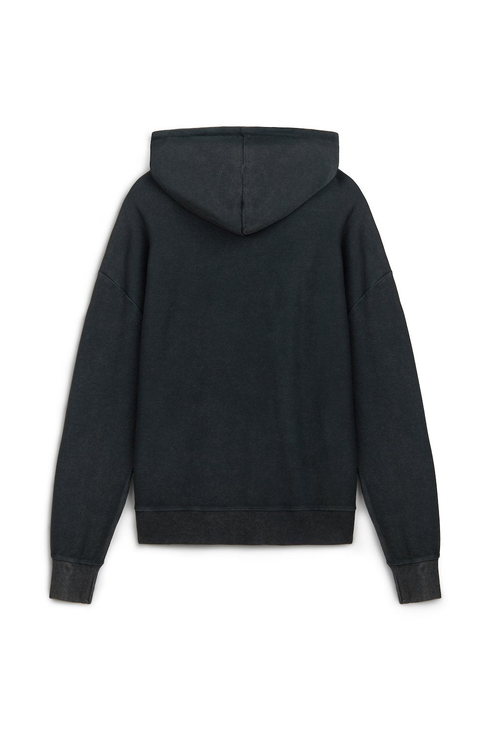Midground-Baskı Detaylı Gri Kapüşonlu-Sweatshirts & Hoodies-2-milagron.live