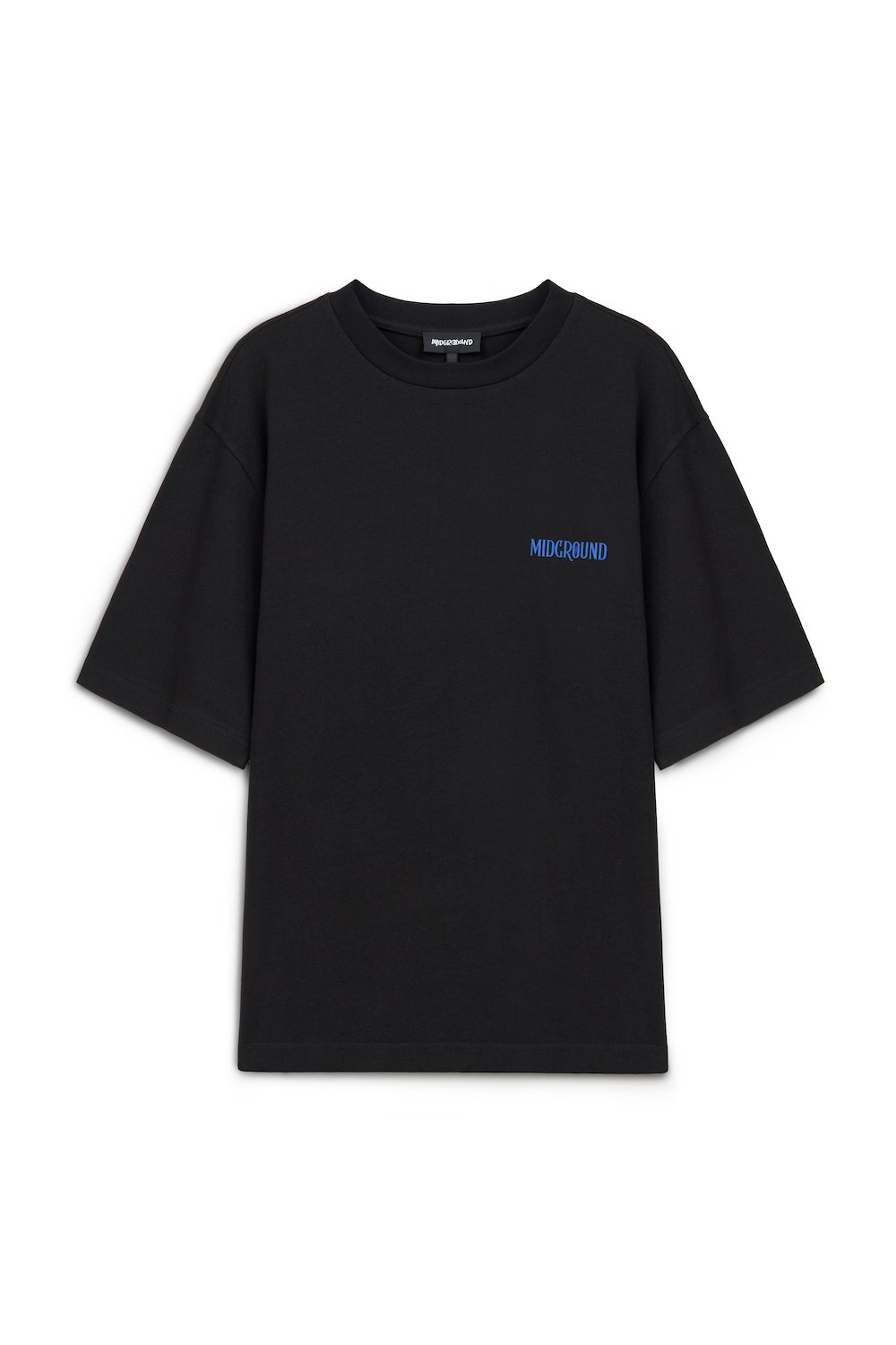 Midground-Baskı Detaylı T-shirt-T-Shirts-1-milagron.live