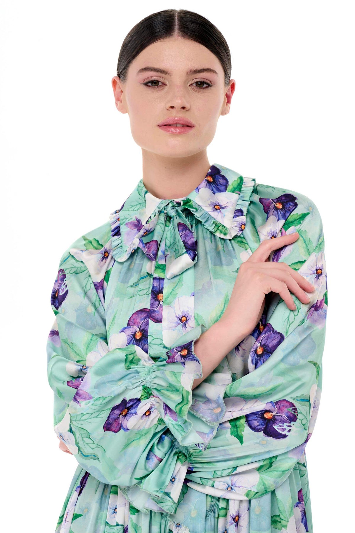Bebe Yaka OversiZe ElbiSe Koyu Yeşil