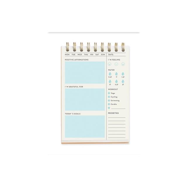Miquelrius-Miquelrius Inhale Exhale Daily Wellness Planner Telli Günlük Planlayıcı-Defter-2-milagron.live