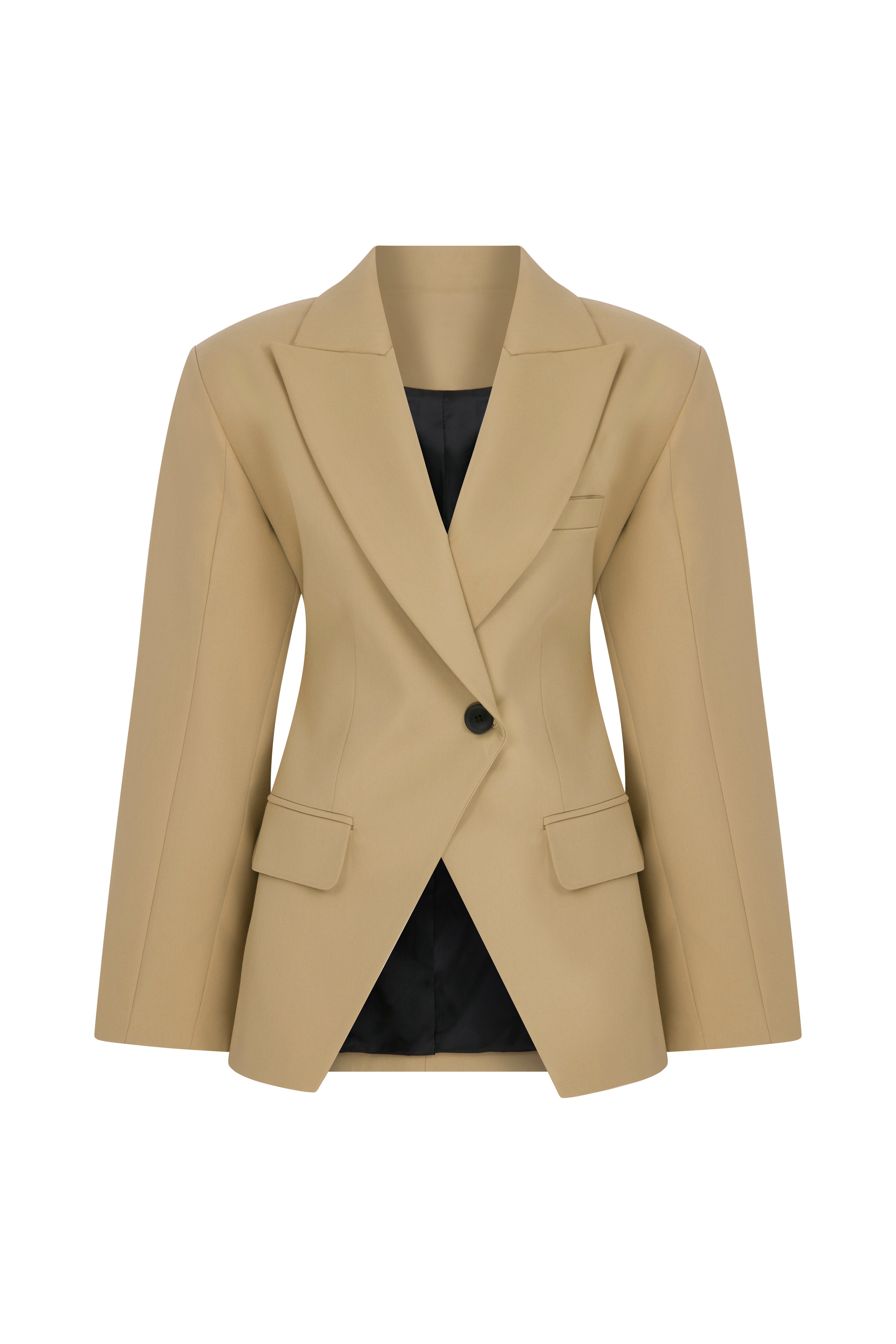 Gisele Butter Cream Blazer - 1