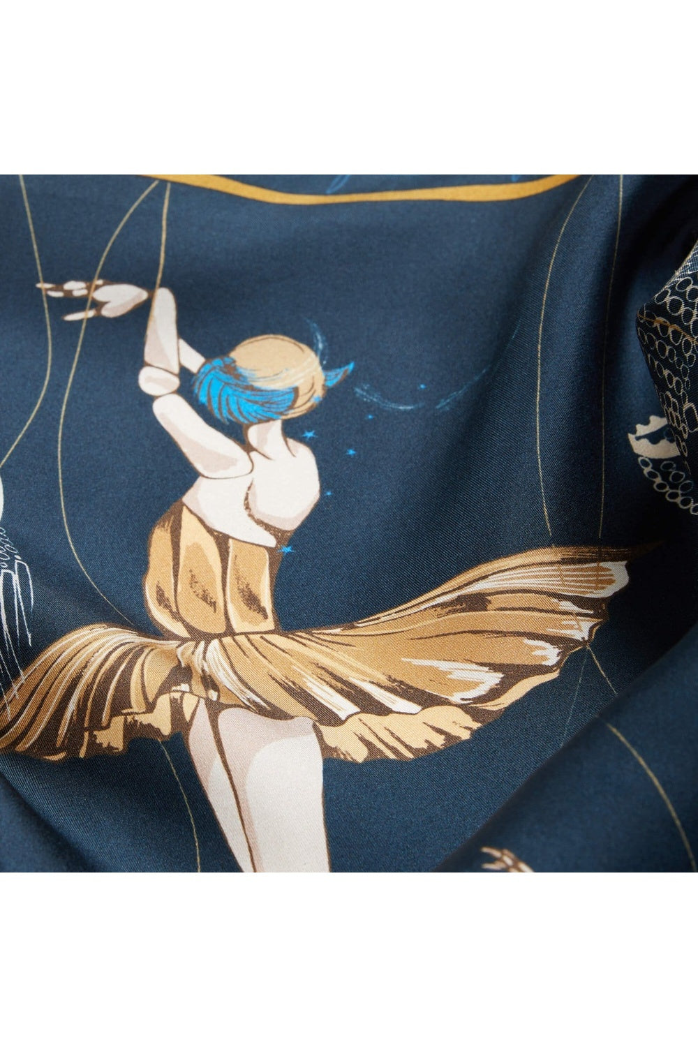 Mokoshe-Ballerinas & Blue - Wool-Şal & Fular-8-milagron.live