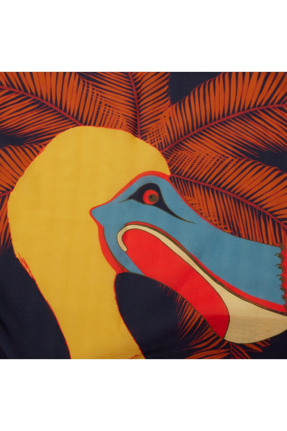 Mokoshe-Dodo’s Paradise & Navy Blue And Yellow-Şal & Fular-5-milagron.live