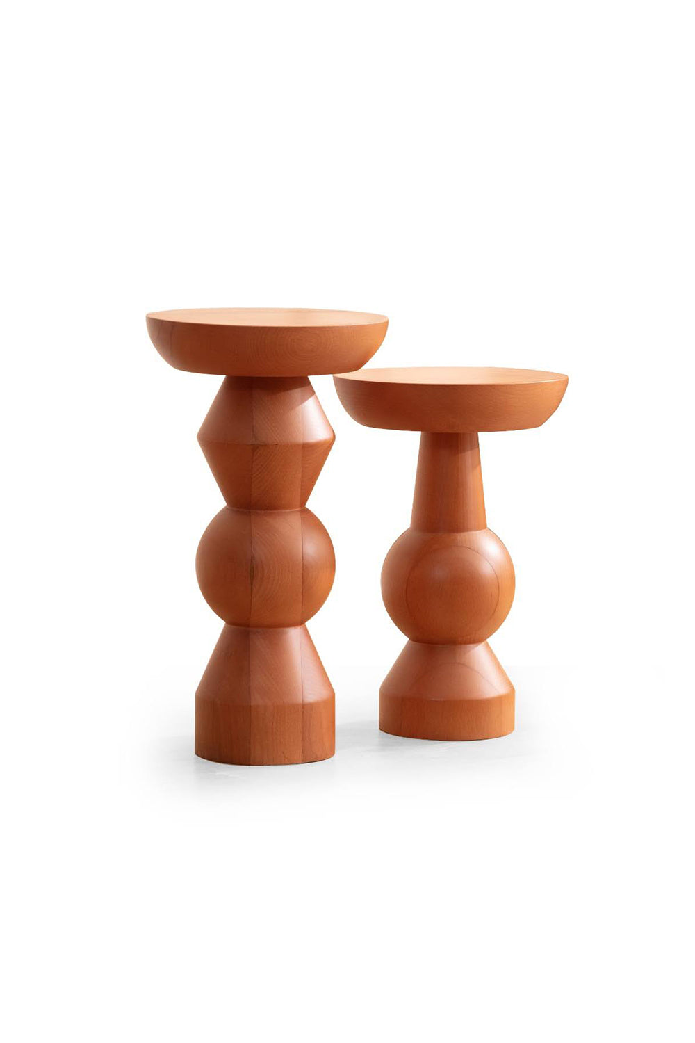 More Wood Design-Enva 2'li Ahşap Sehpa-Sehpa-2-milagron.live