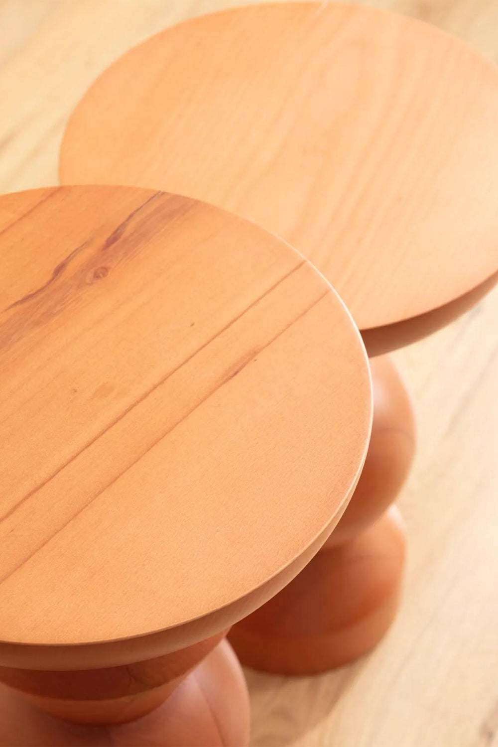 More Wood Design-Enva 2'li Ahşap Sehpa-Sehpa-4-milagron.live