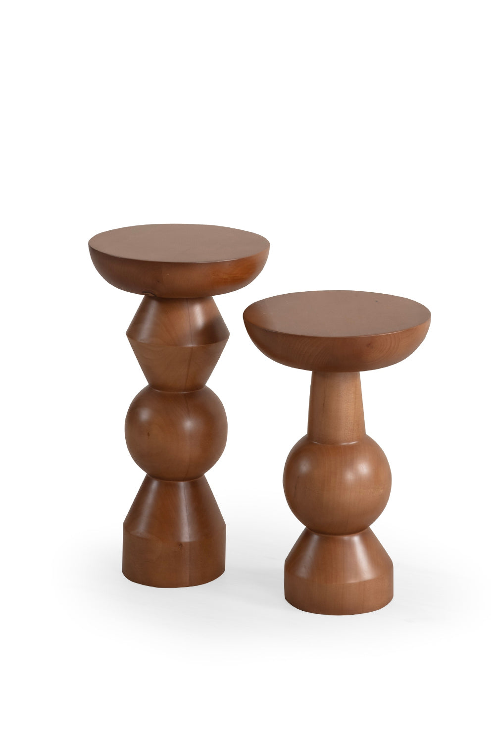 More Wood Design-Enva 2'li Ahşap Sehpa-Sehpa-5-milagron.live