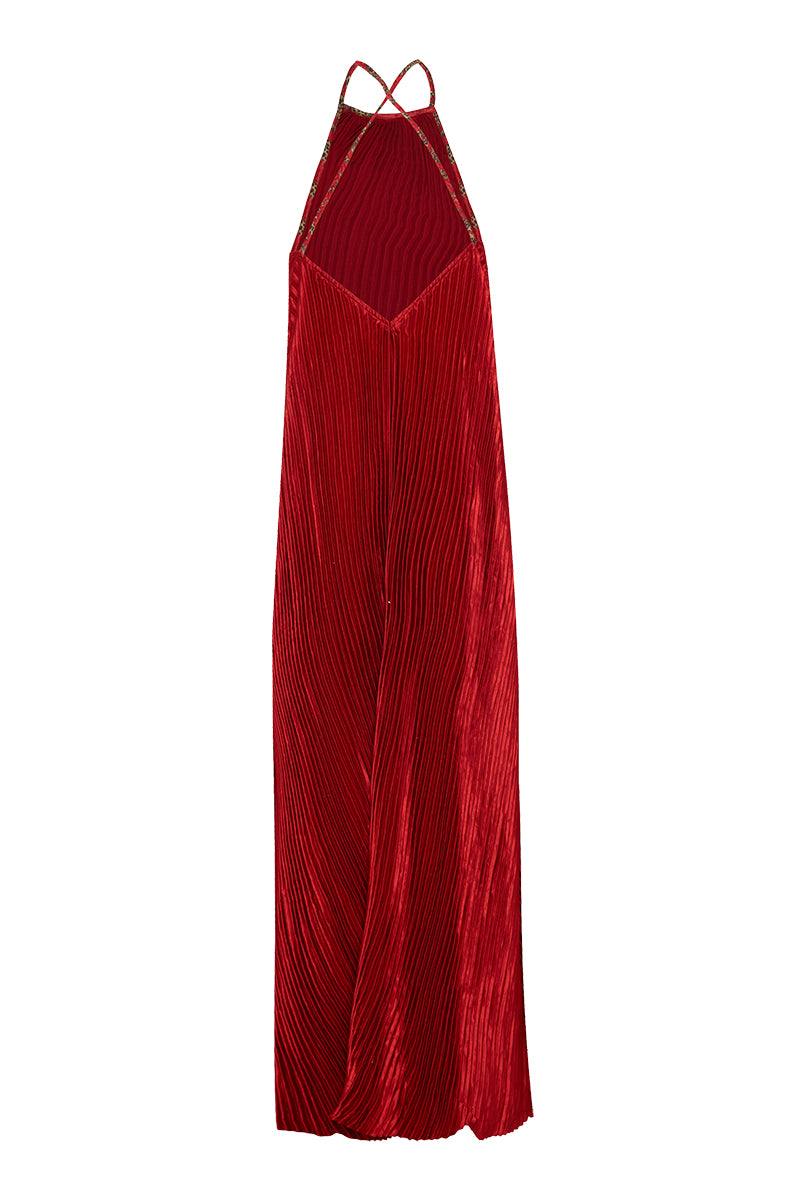 Movom Swimwear-Jagger Halter Neck Dress-Elbise-2-milagron.live