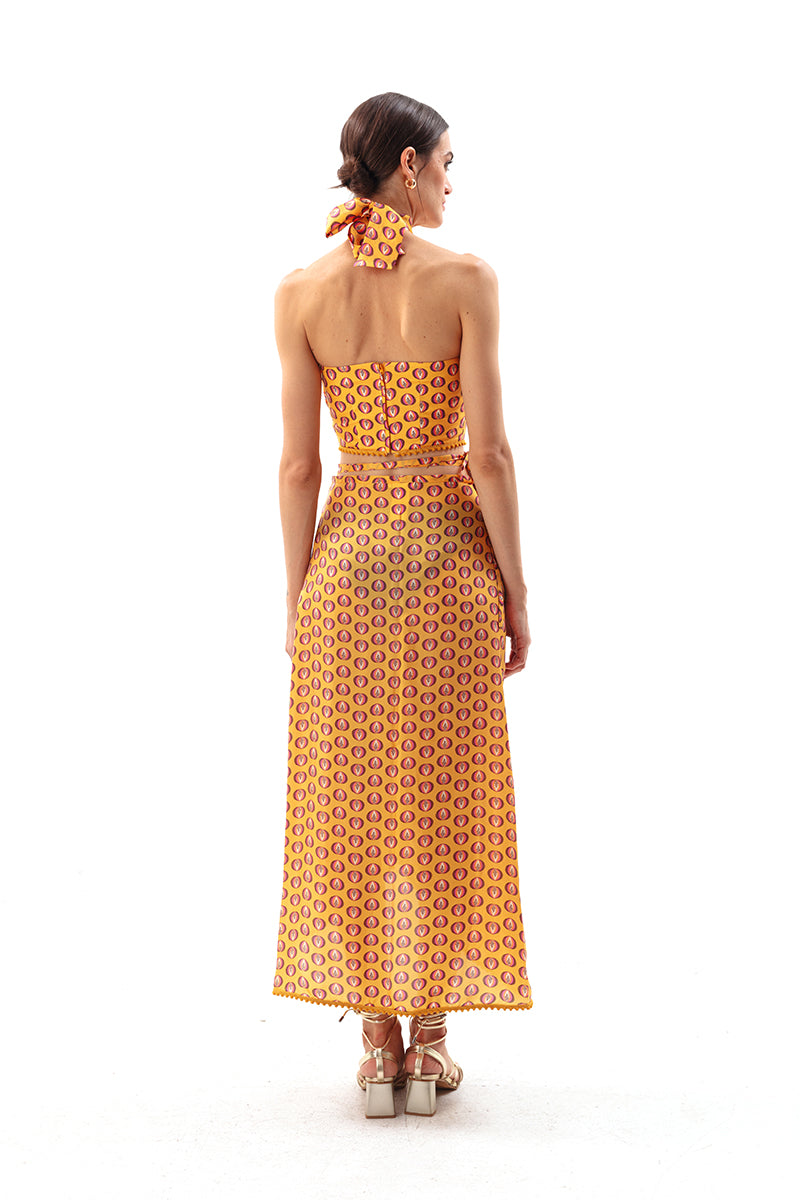 Movom Swimwear-Zing Cross Neck Blouse-Bluz-3-milagron.live