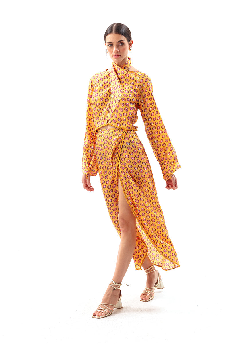Movom Swimwear-Zing Cross Neck Jacket-Bluz-2-milagron.live