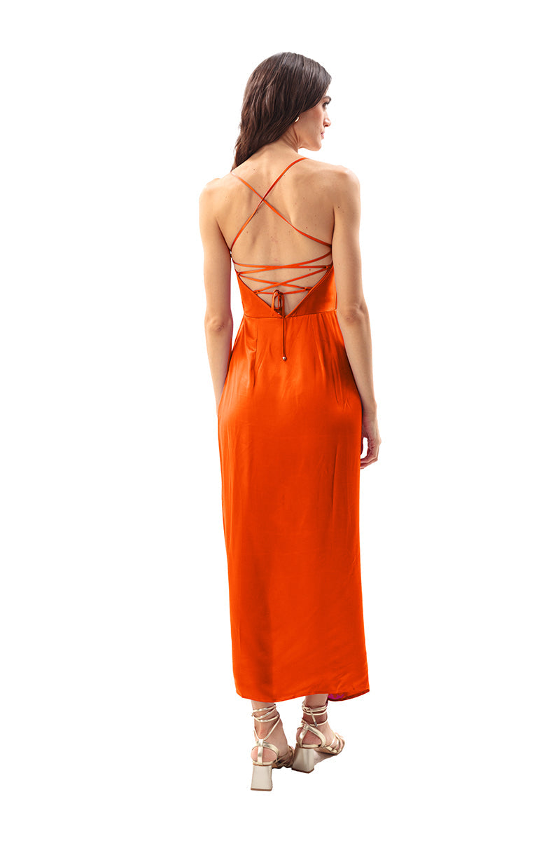 Movom Swimwear-Zing Maxi Bustier Dress-Elbise-3-milagron.live