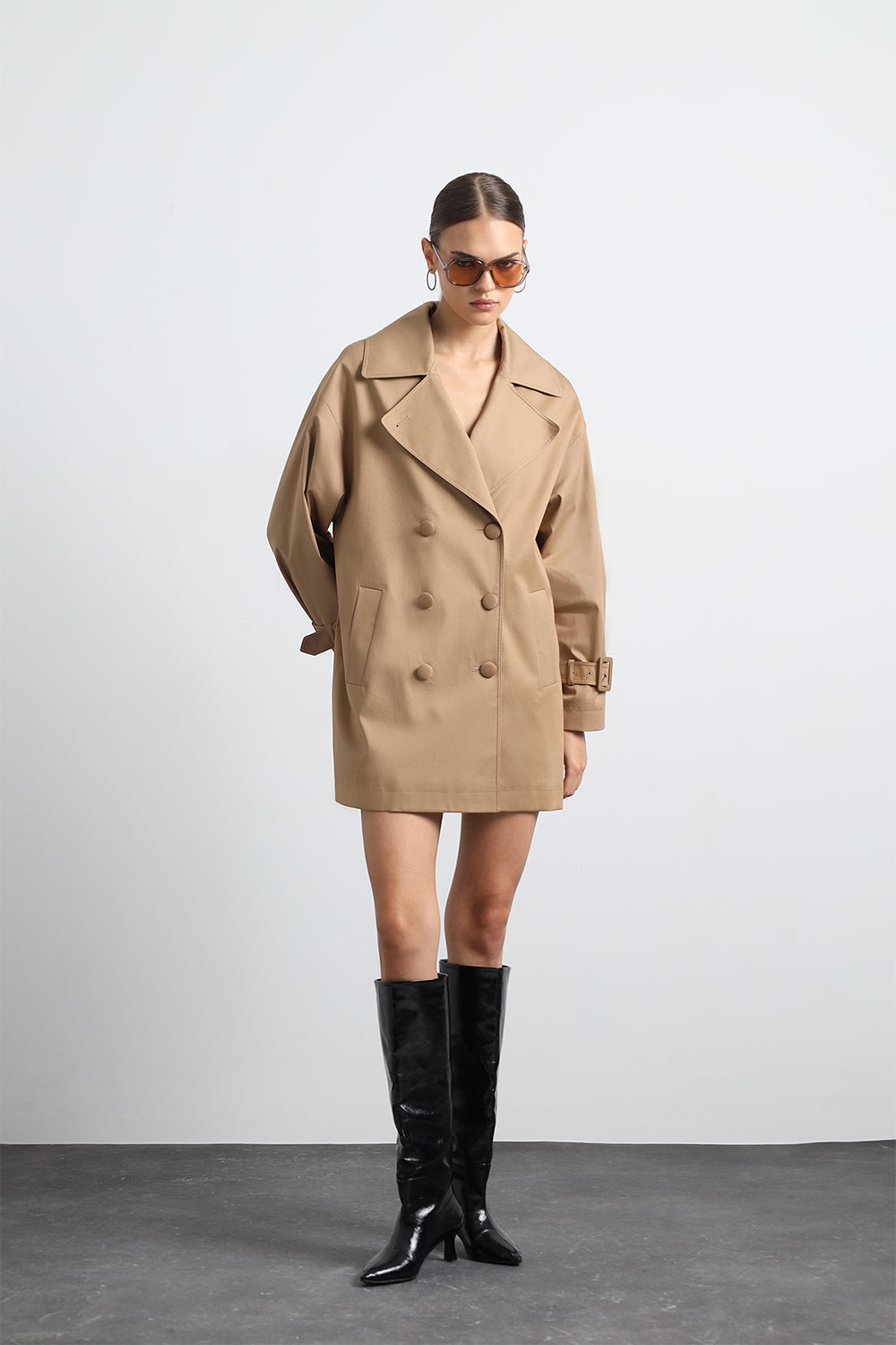 Serave Mini Camel Trençkot - 1