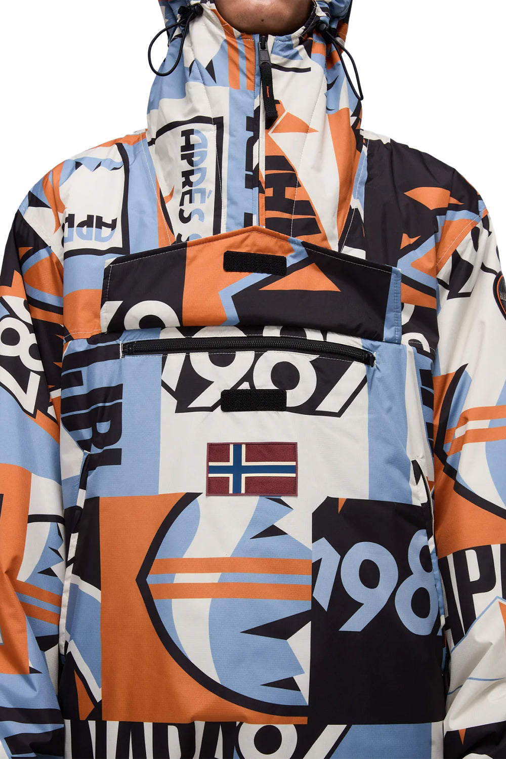 Napapijri-Rainforest Next Anorak Jacket Çok Renkli Erkek Mont-Mont-5-milagron.live