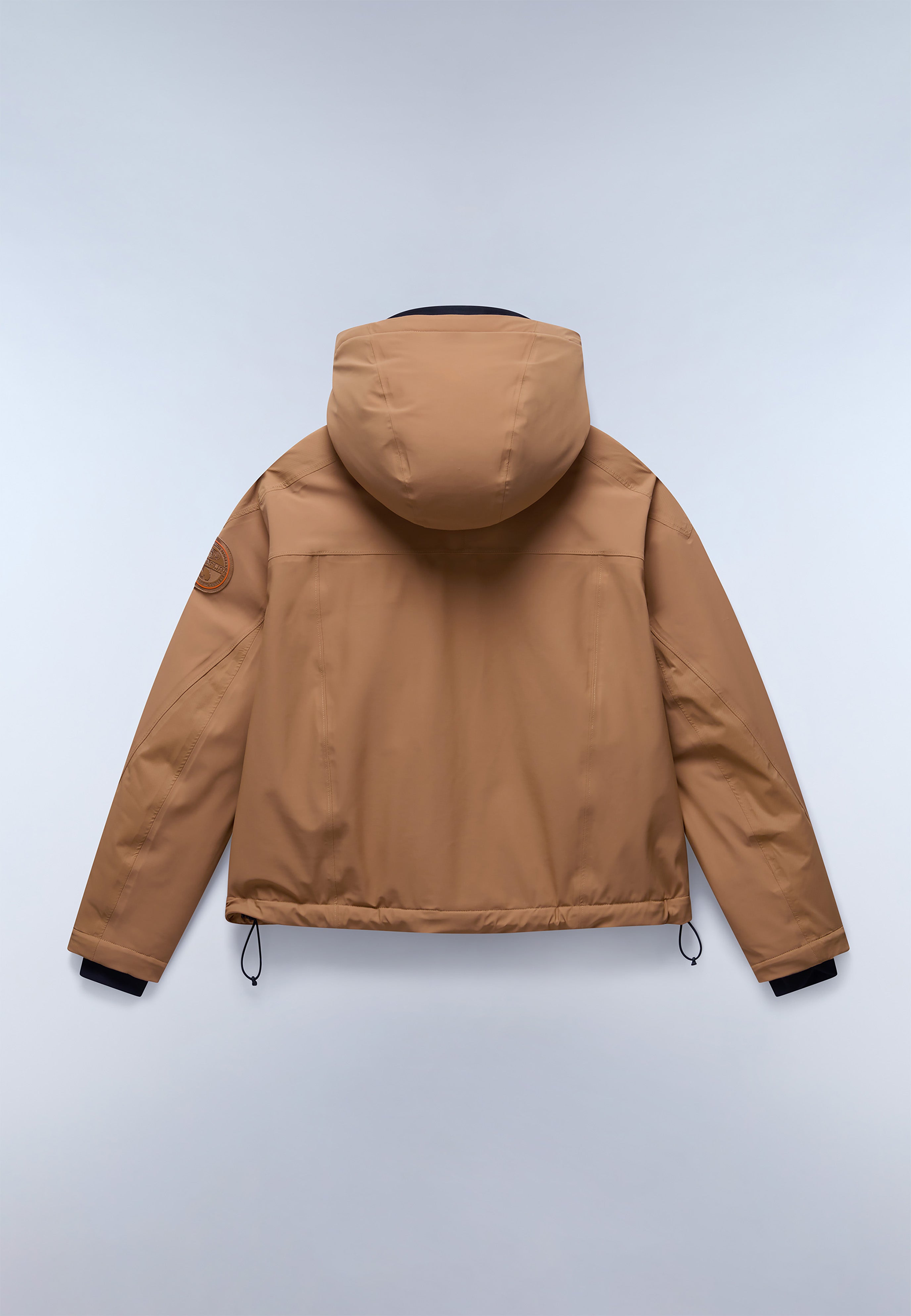 Napapijri-Rainforest Tech W Brown Tobacco-Yağmurluk-8-milagron.live