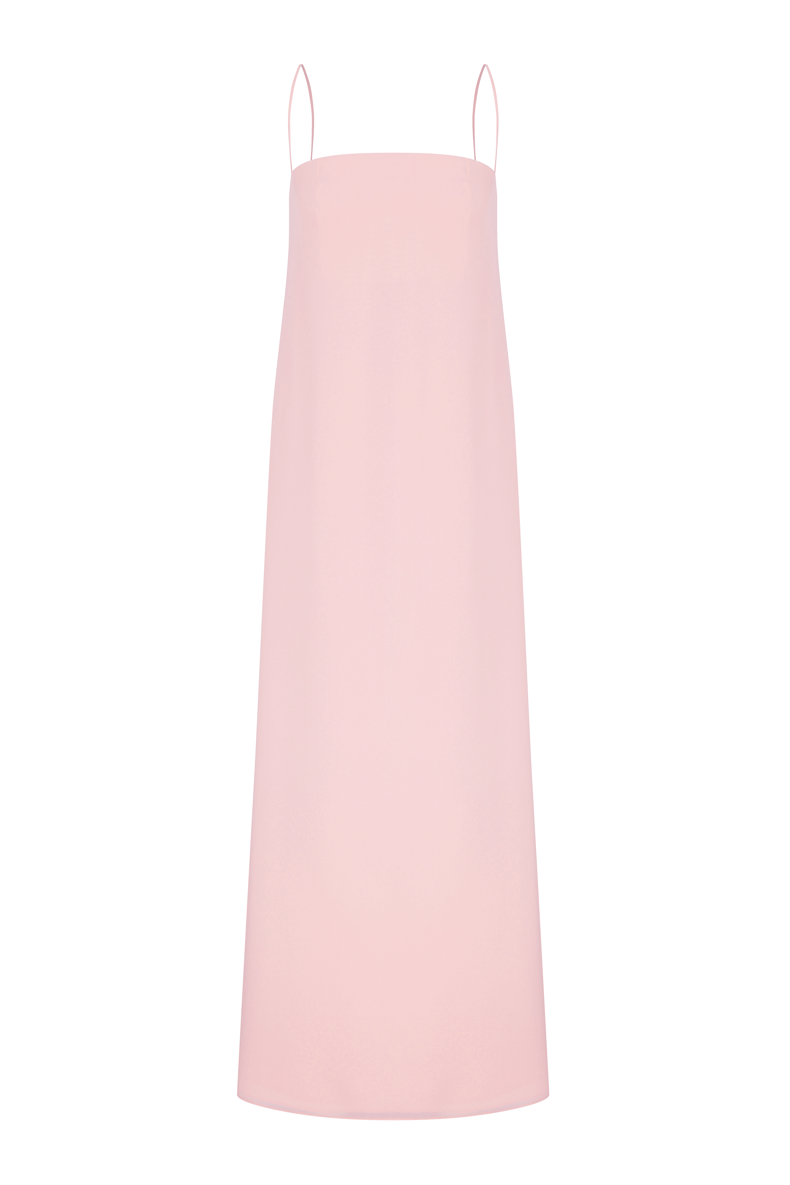 Aella Saten Elbise Pembe
