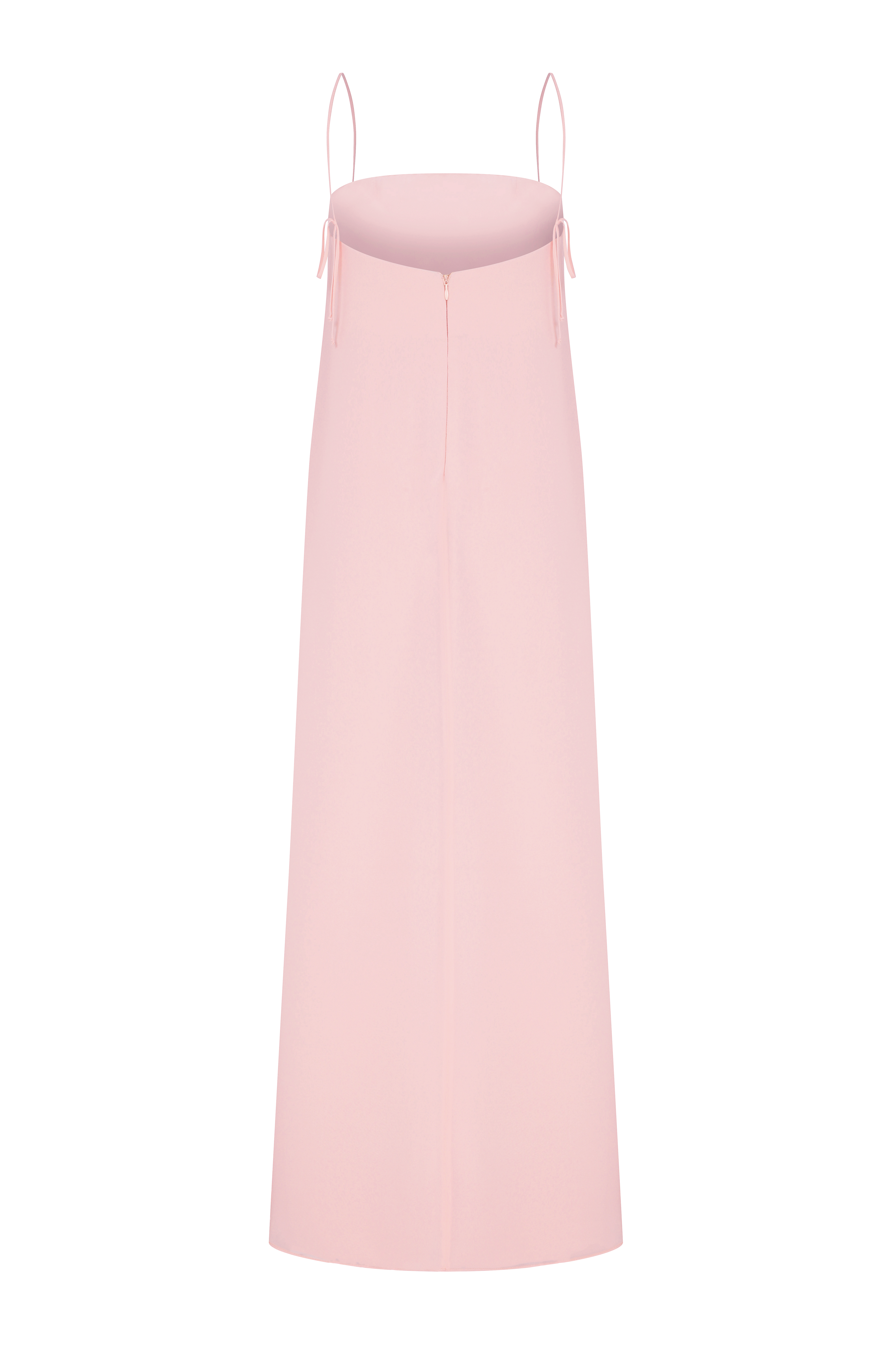 Aella Saten Elbise Pembe
