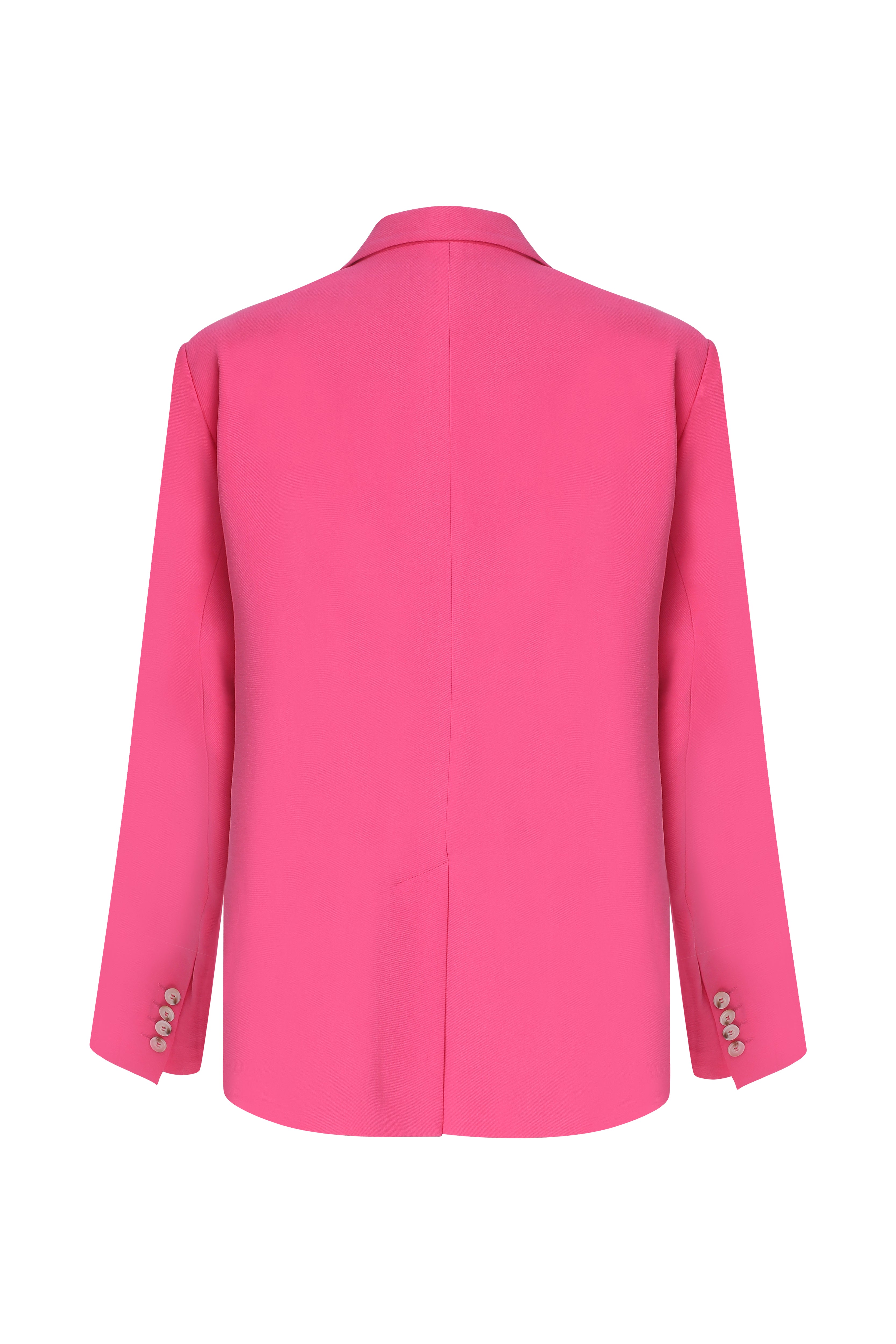 Nazlı Ceren-Boxy Oversize Blazer Bubble Gum Pink-Ceket-2-milagron.live