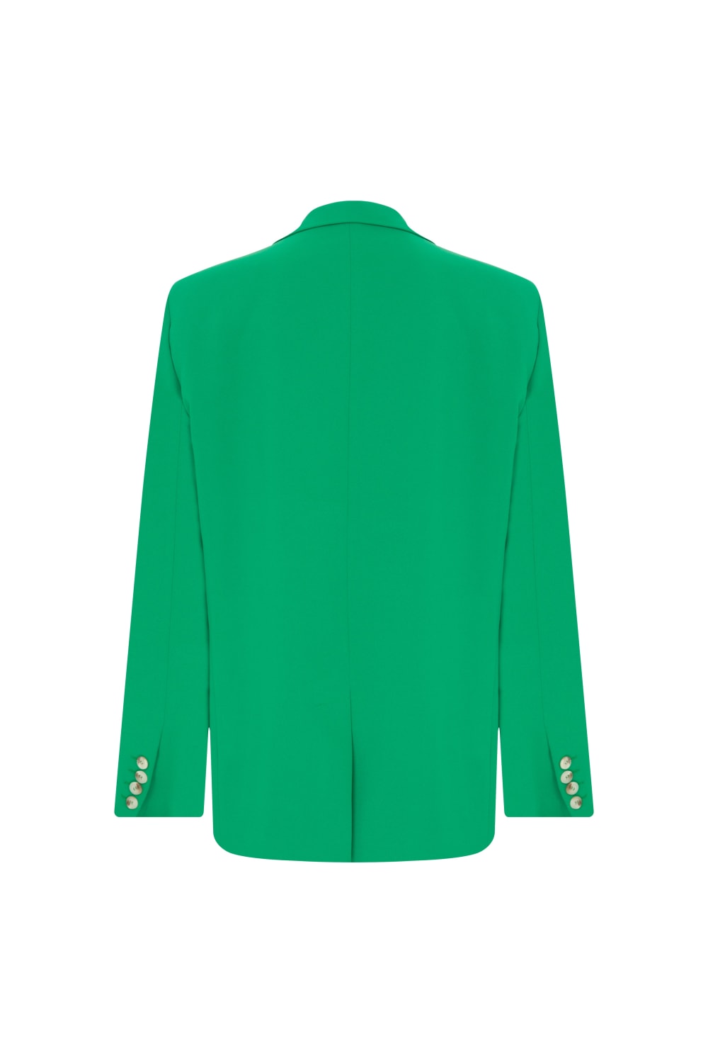 Nazlı Ceren-Boxy Oversize Blazer Vert De Noel-Ceket-1-milagron.live