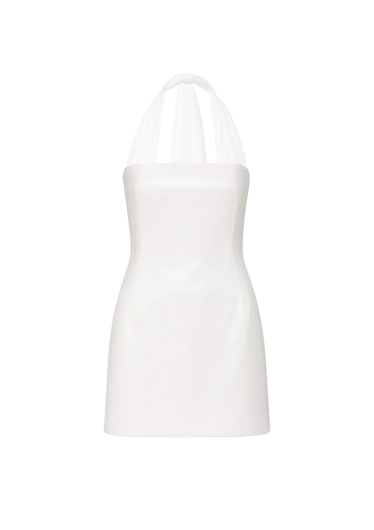 Clarine Mini Elbise Beyaz