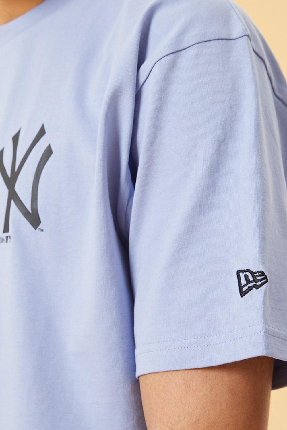 New Era-MLB Big Logo Oversized Tee New York Yankees-T-Shirts-3-milagron.live