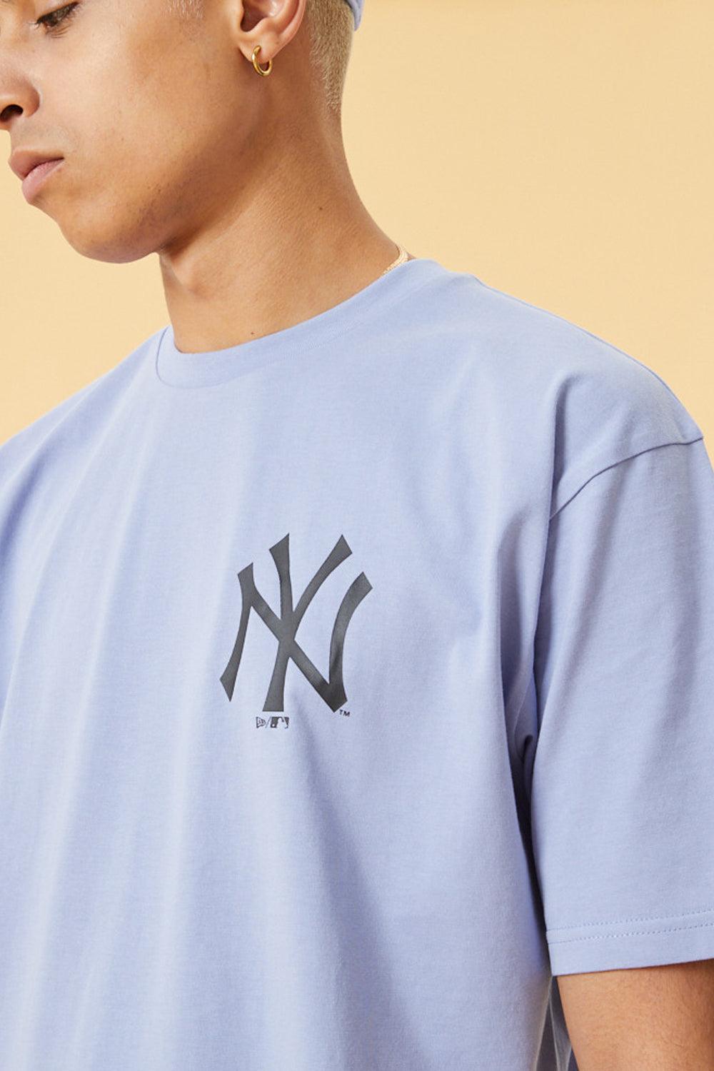 New Era-MLB Big Logo Oversized Tee New York Yankees-T-Shirts-4-milagron.live