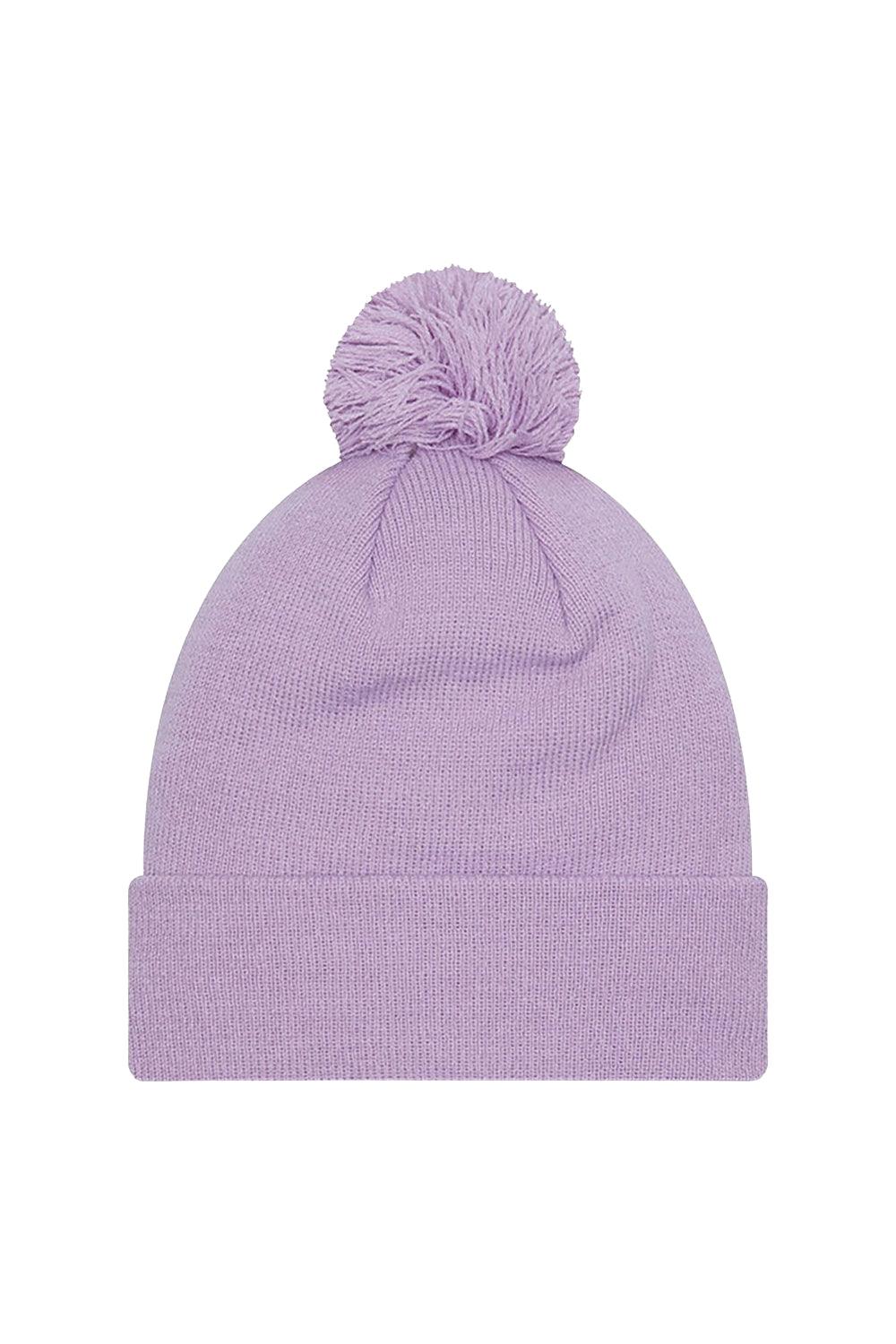 New Era-Women's Metallic Pom Beanie Neyyan PSLMTS-Bere-2-milagron.live