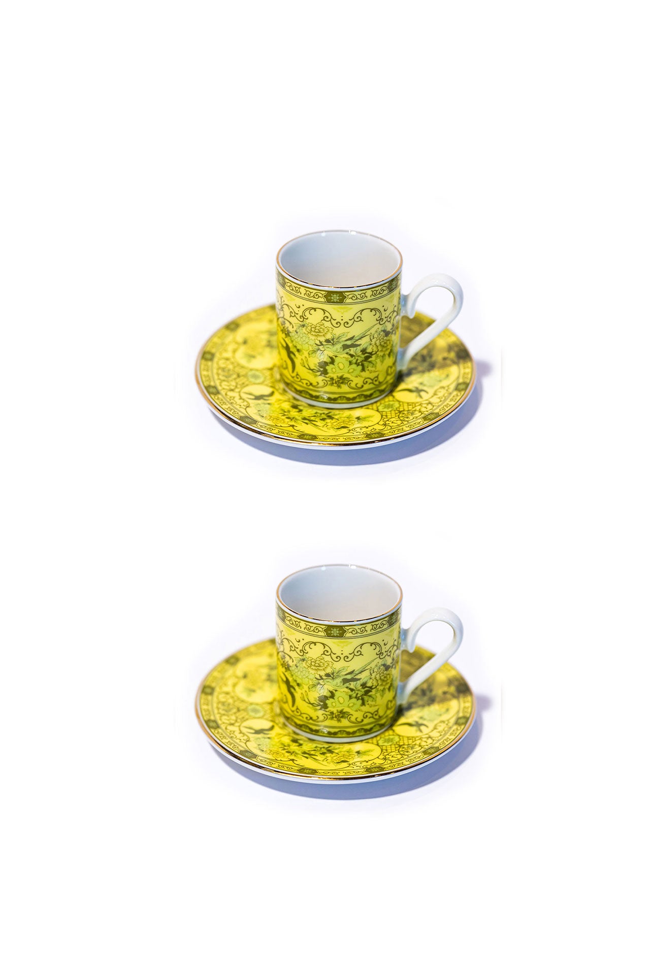 Eternal Milk Yellow Kahve Fincanı (2'Li Set)