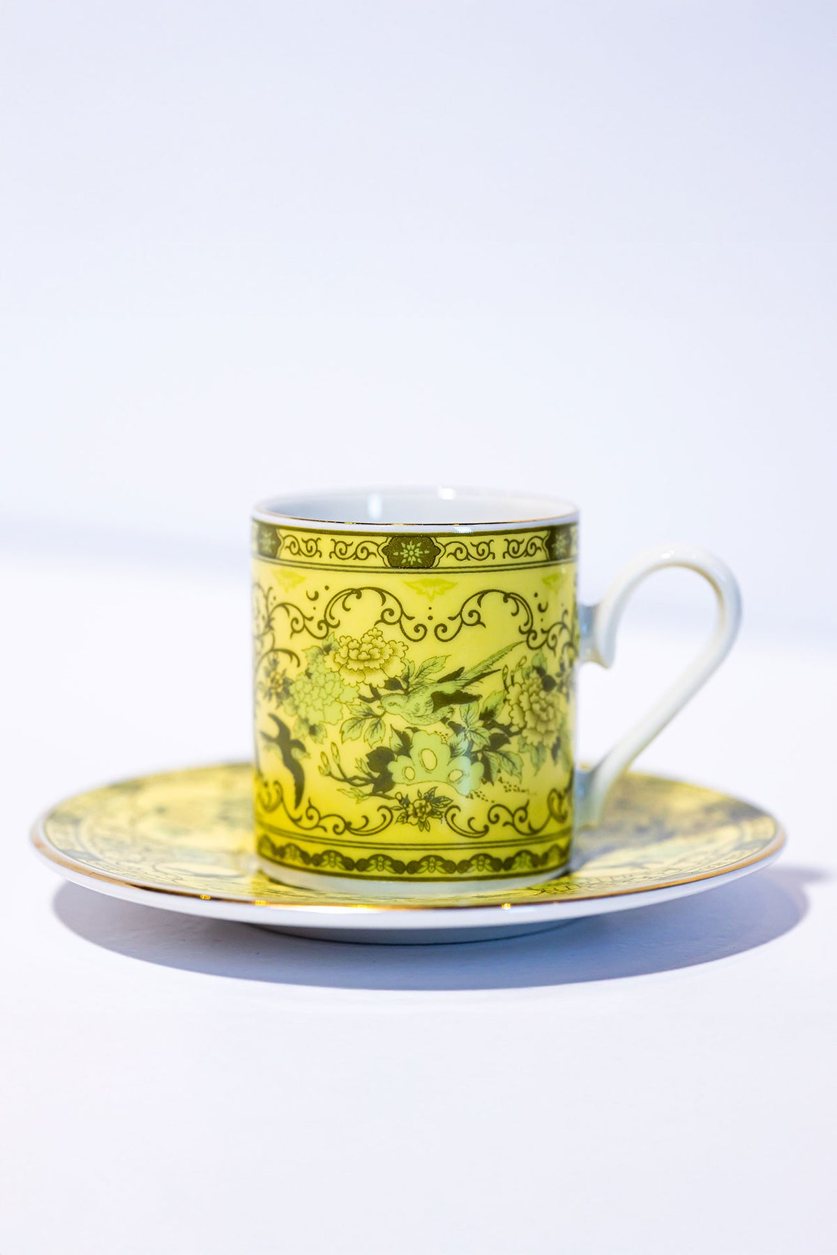 Eternal Milk Yellow Kahve Fincanı (2'Li Set)