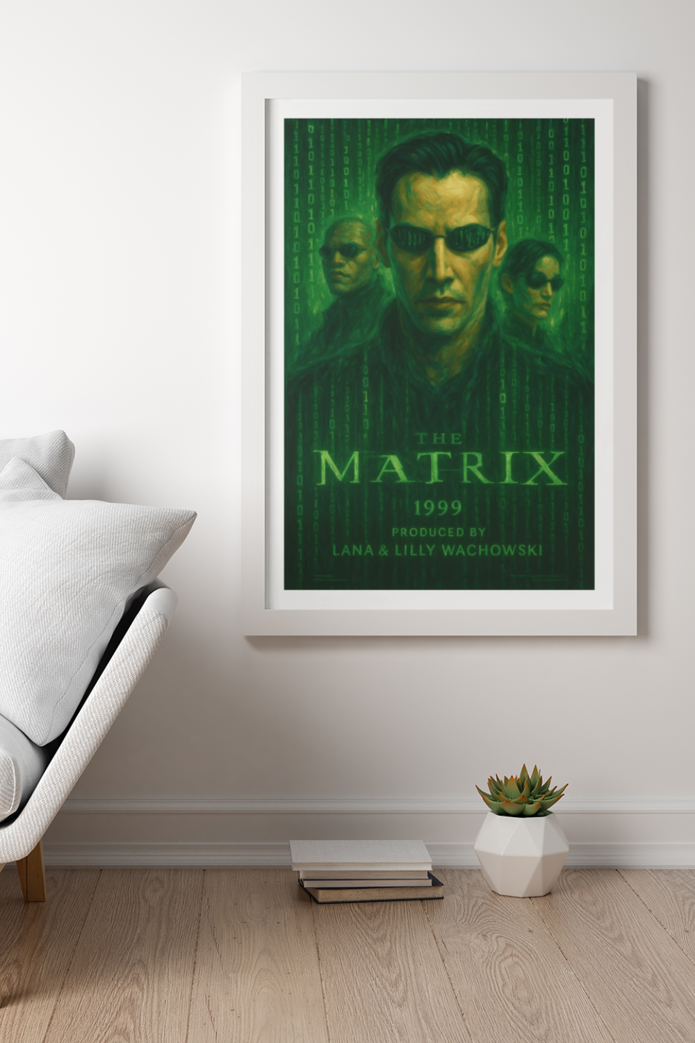 Nord Design-Hollywood Serisi Çerçeveli Tablo - Matrix-Tablo-1-milagron.live