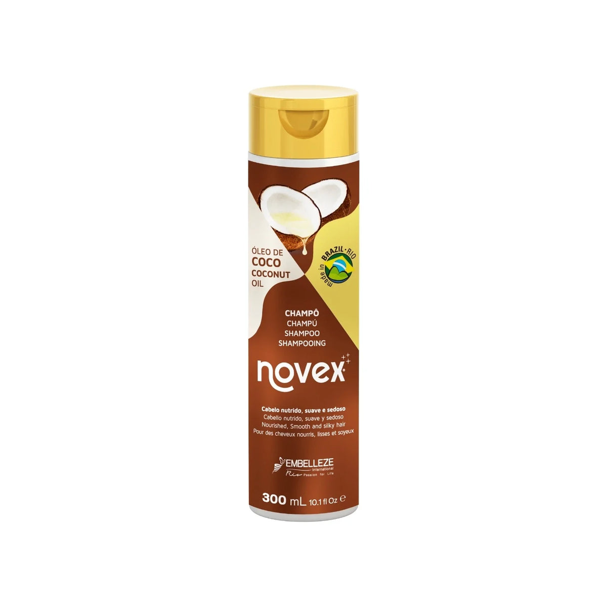 Novex Coconut Oil Kuru ve Hasar Görmüş Saçlar için Şampuan 300ml